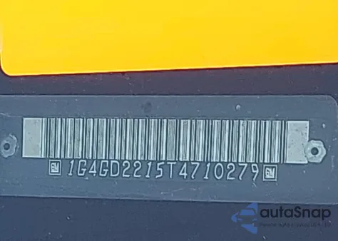 1996 Buick Riviera z USA, uszkodzony, nr VIN 1G4GD2215T4710279